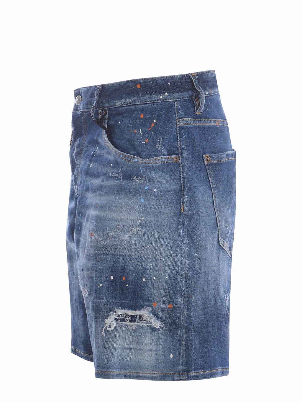 DSQUARED Shorts S71MU0797 S30872-470 Light blue denim