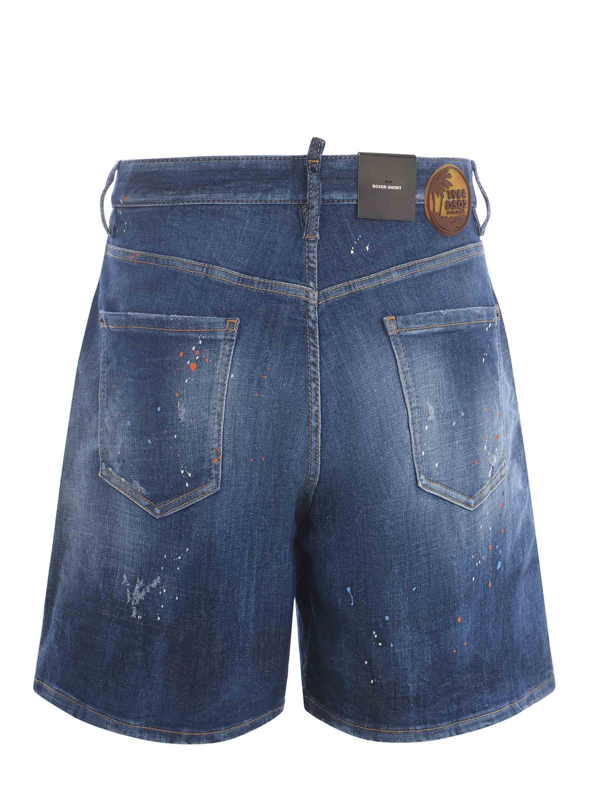 DSQUARED Shorts S71MU0797 S30872-470 Light blue denim