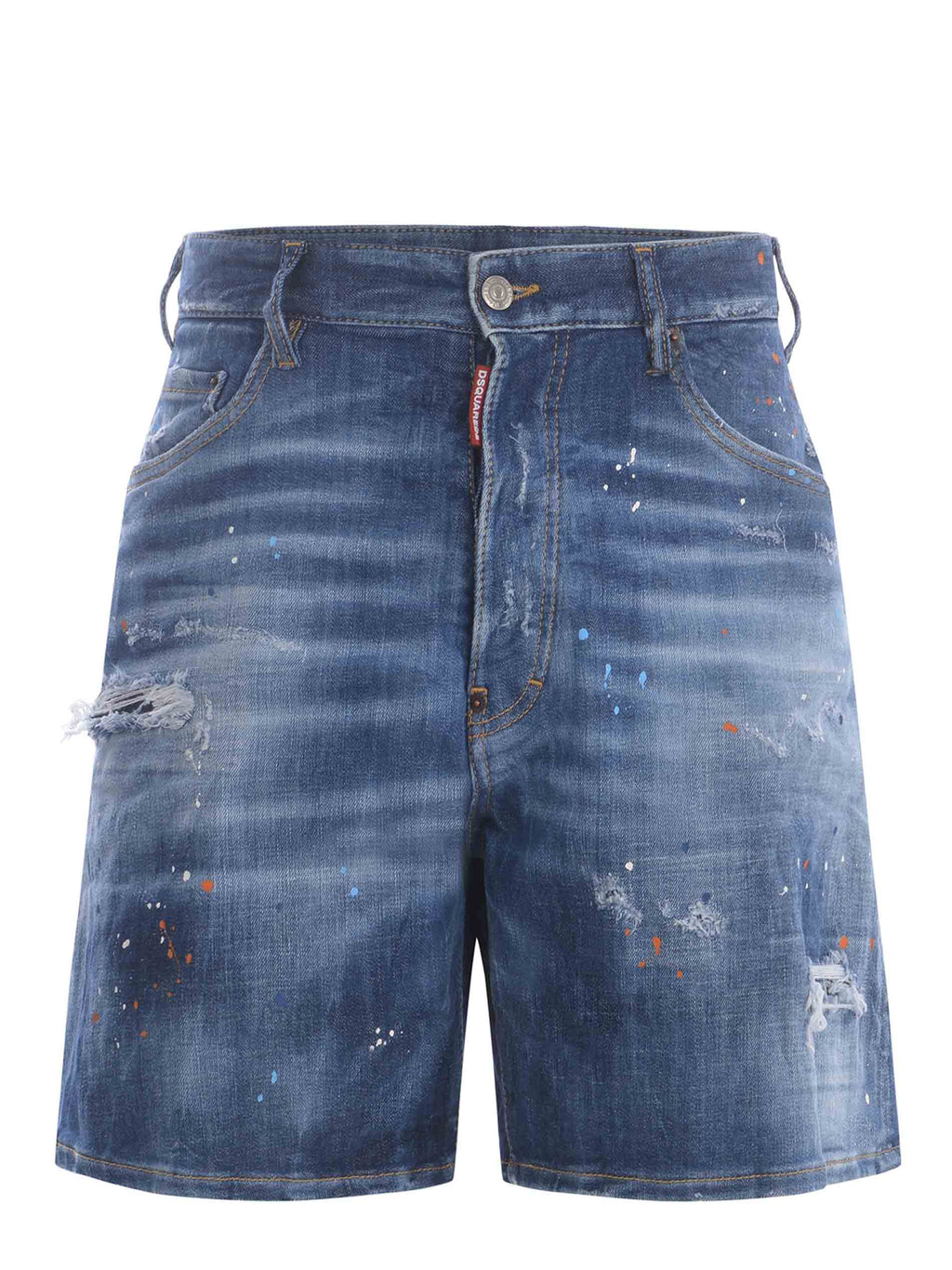 DSQUARED Shorts S71MU0797 S30872-470 Light blue denim