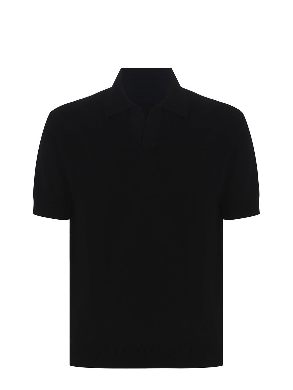 FILIPPO DE LAURENTIS Polo PL1MCSK SU18R-990 Black