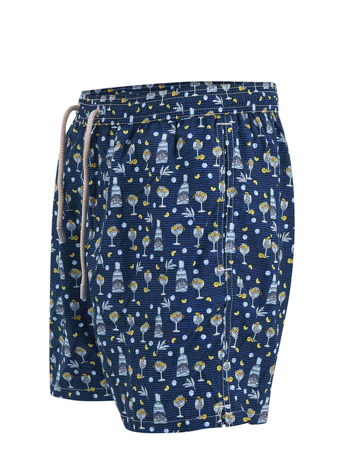 MC2 SAINT BARTH Swimwear LIG0003 03692F Dark blue/light blue