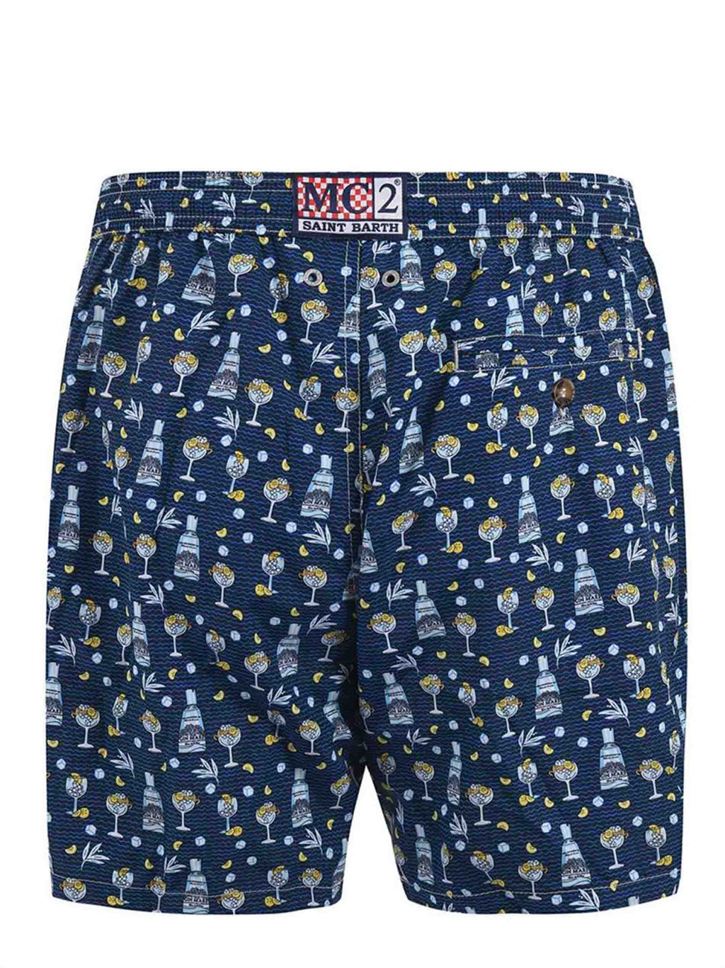 MC2 SAINT BARTH Swimwear LIG0003 03692F Dark blue/light blue