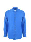 MC2 SAINT BARTH Shirts PAMP001 01307F Bluette