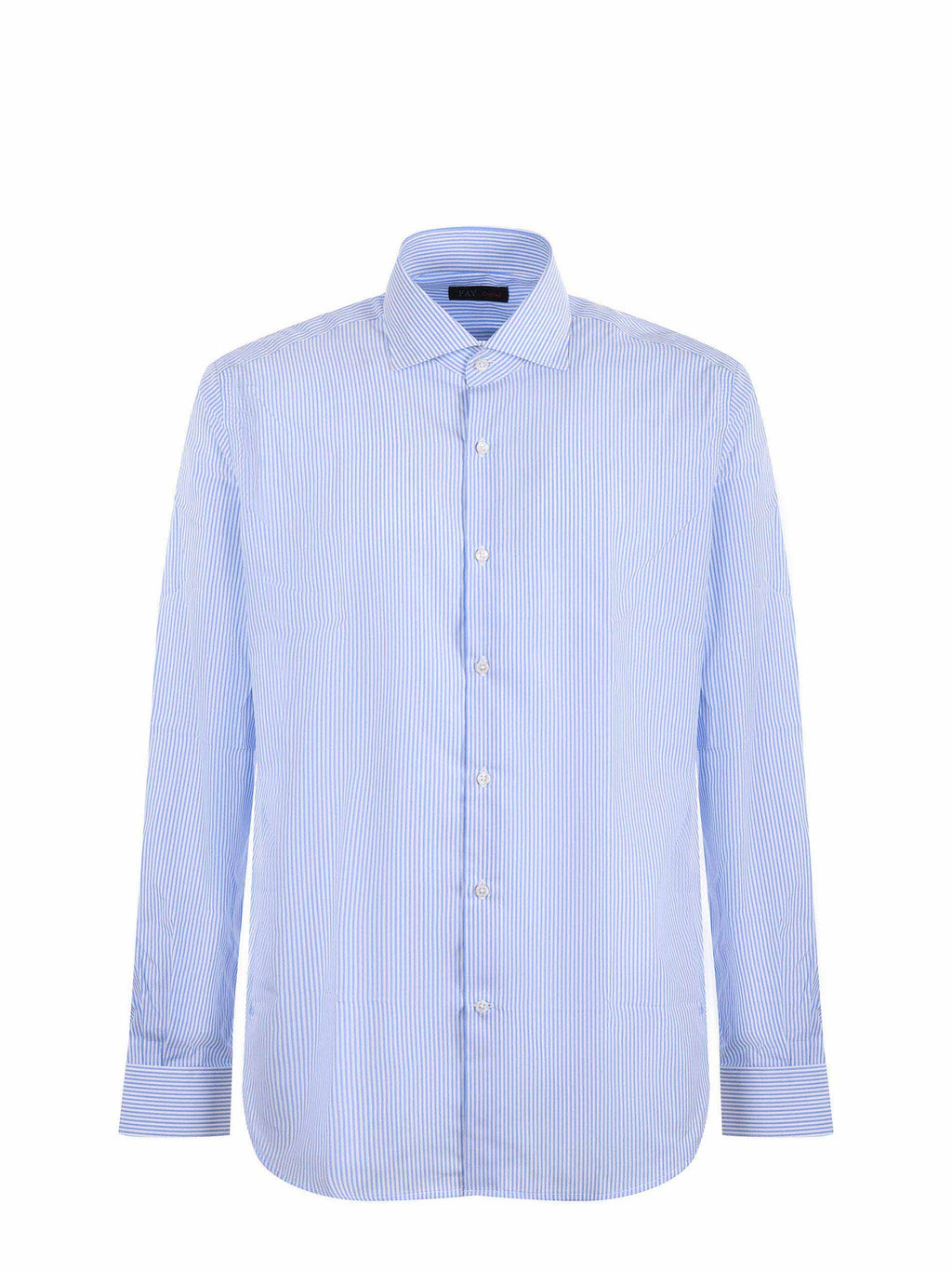 FAY Shirts NCMA1522670 REF0328 Light Blue/White