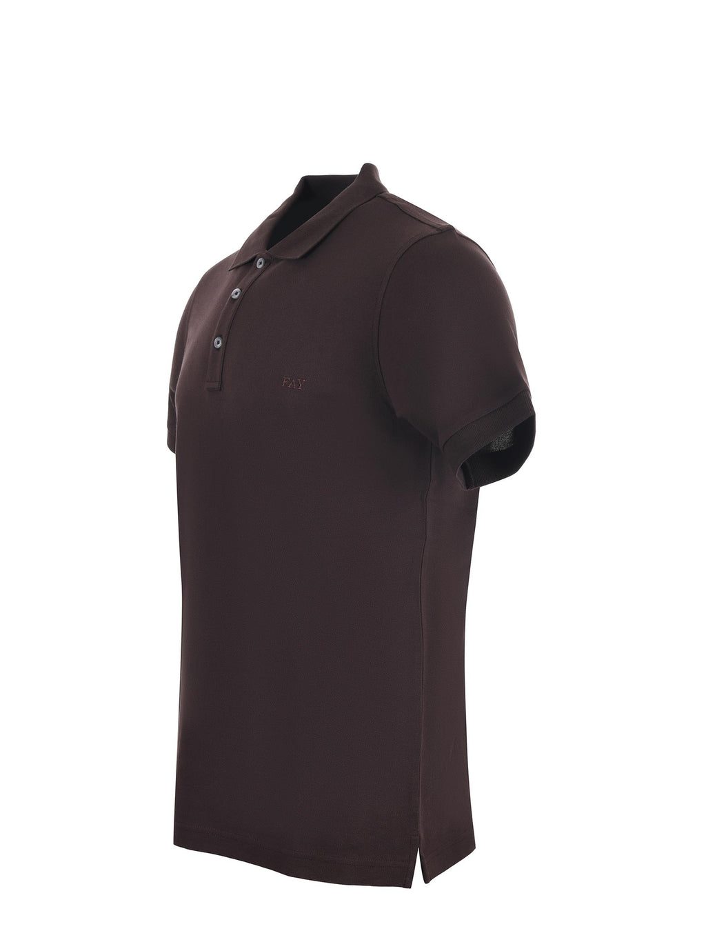 FAY Polo NPMB252144S TDWS601 Dark brown