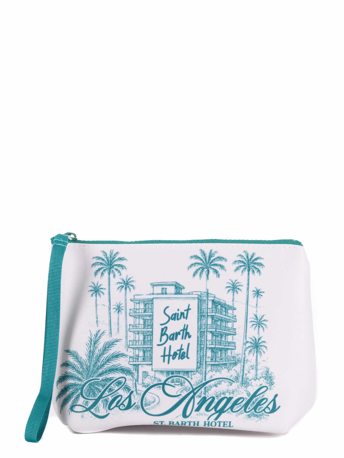 MC2 SAINT BARTH Pouch ALIN001 01970L White/Green