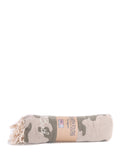 MC2 SAINT BARTH Beach towels FOUT009 02711L Military Green/Sand