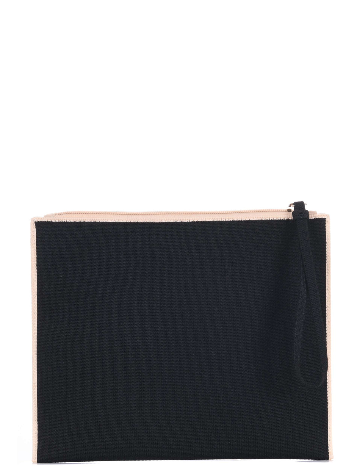 PATRIZIA PEPE Clutch Bag 2Q0014-K264 J506 Black/Beige