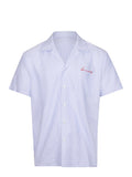 AMARANTO Shirts B6D0014 STRIPED Light blue/white