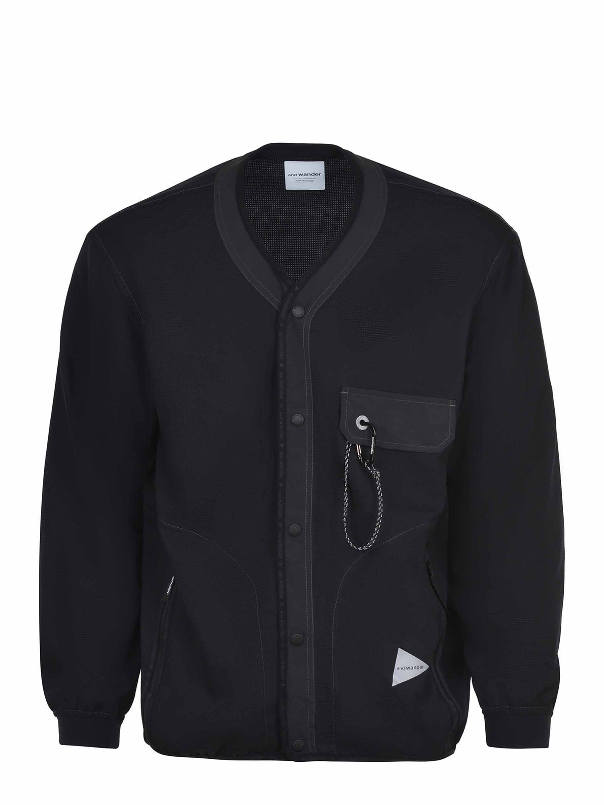 AND WANDER Cardigan 5745181071 010 Black