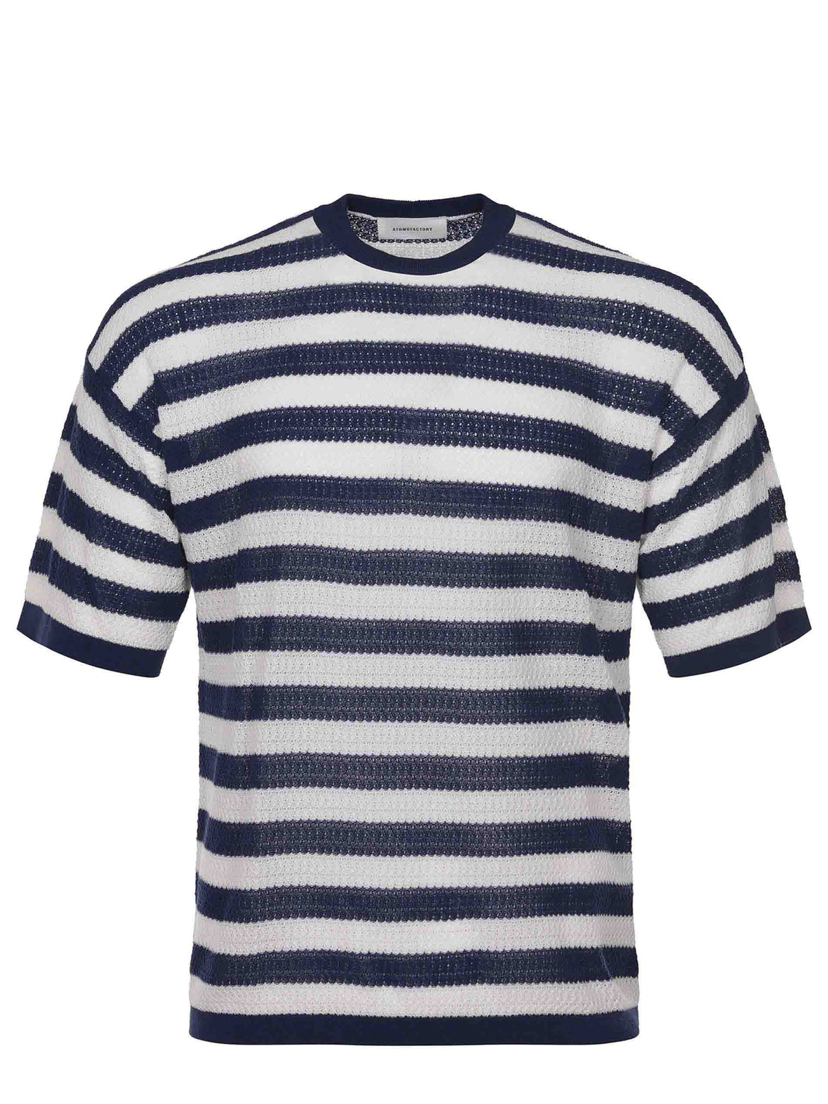 ATOMO FACTORY T-shirt AFU04 553 White/blue