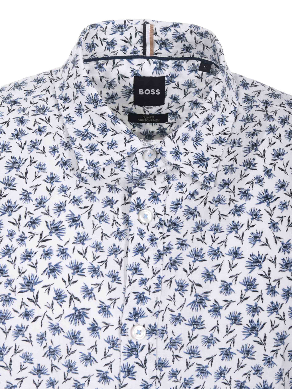 BOSS Shirts 50539565 102709-450 White/Blue