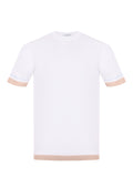 CLAQ T-shirt 0009 MILK WHITE Milk white