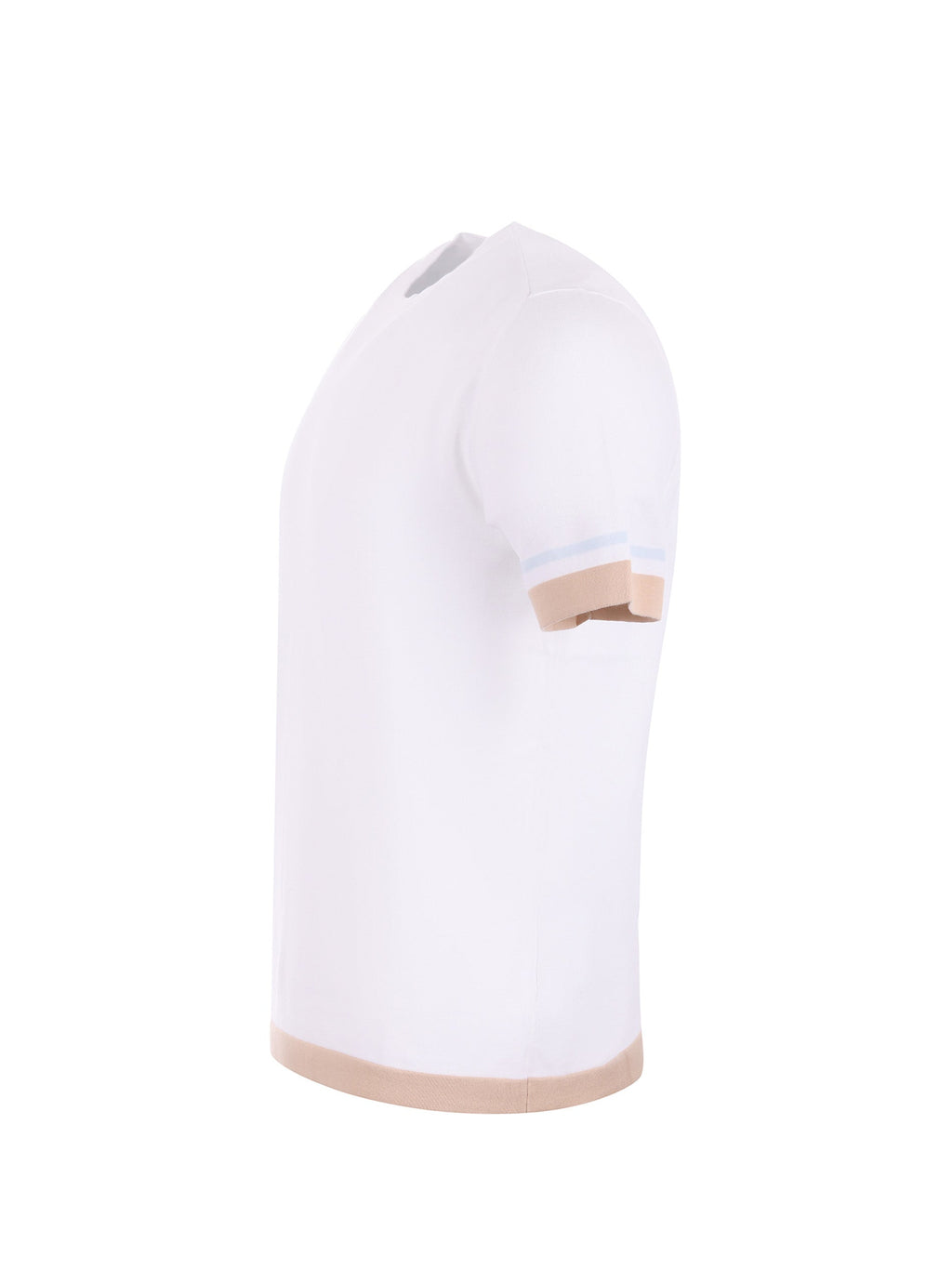 CLAQ T-shirt 0009 MILK WHITE Milk white