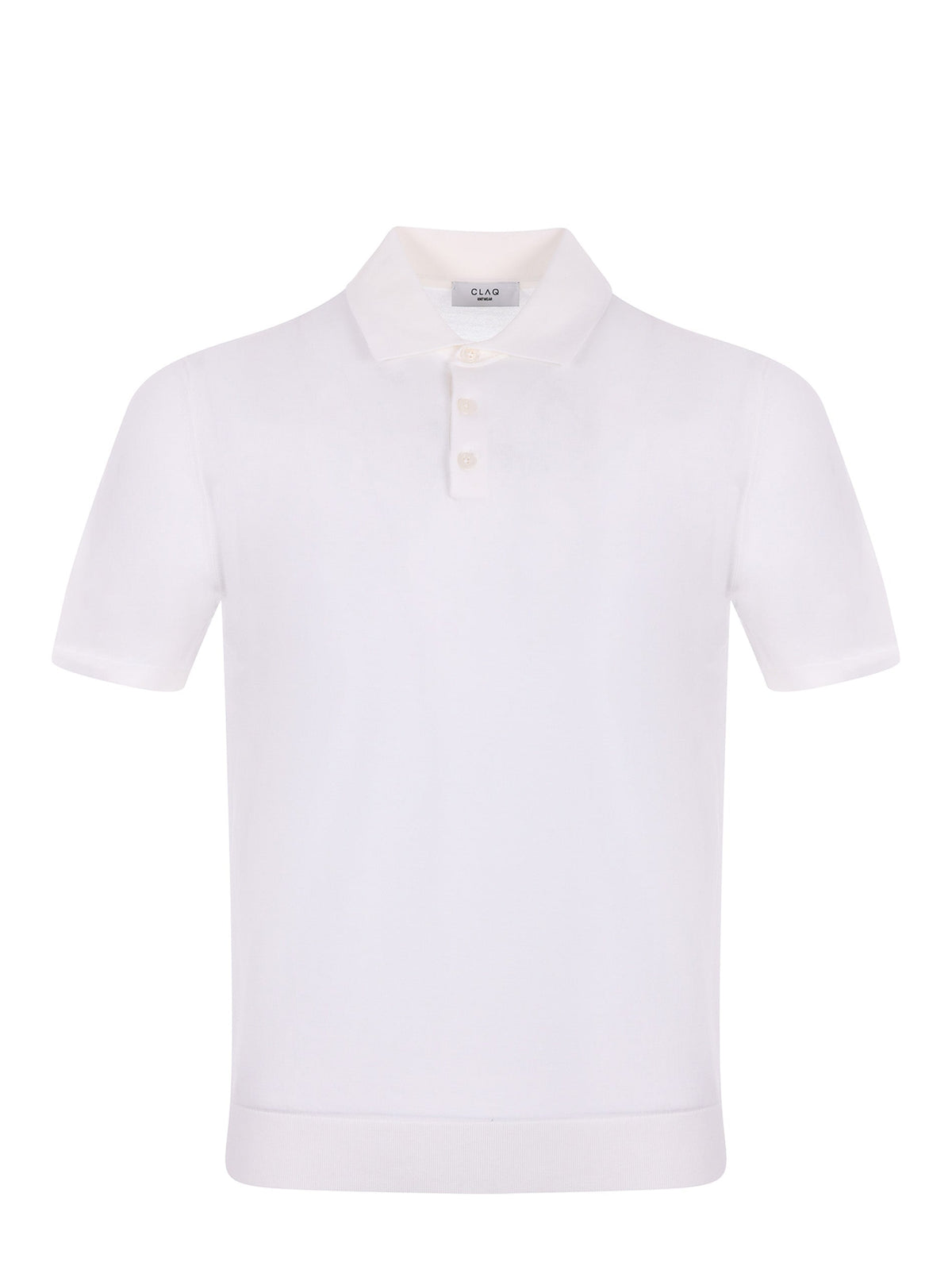 CLAQ Polo 0013 WHITE White