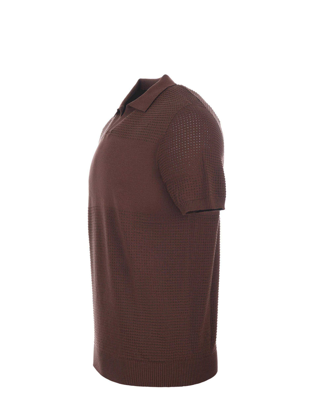 CLAQ Polo 0020 DARK BROWN