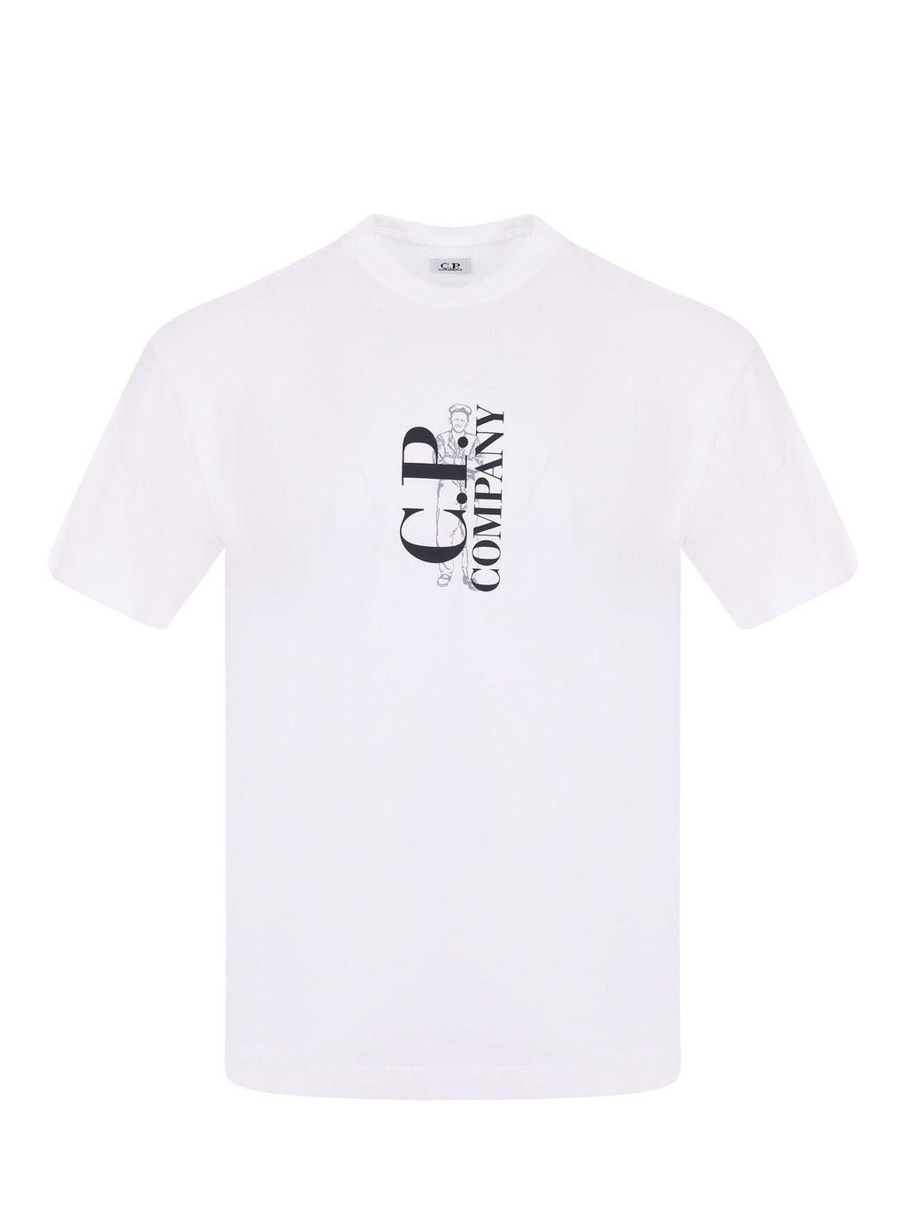C.P. COMPANY T-shirt CMTS177A 005100W-103 White