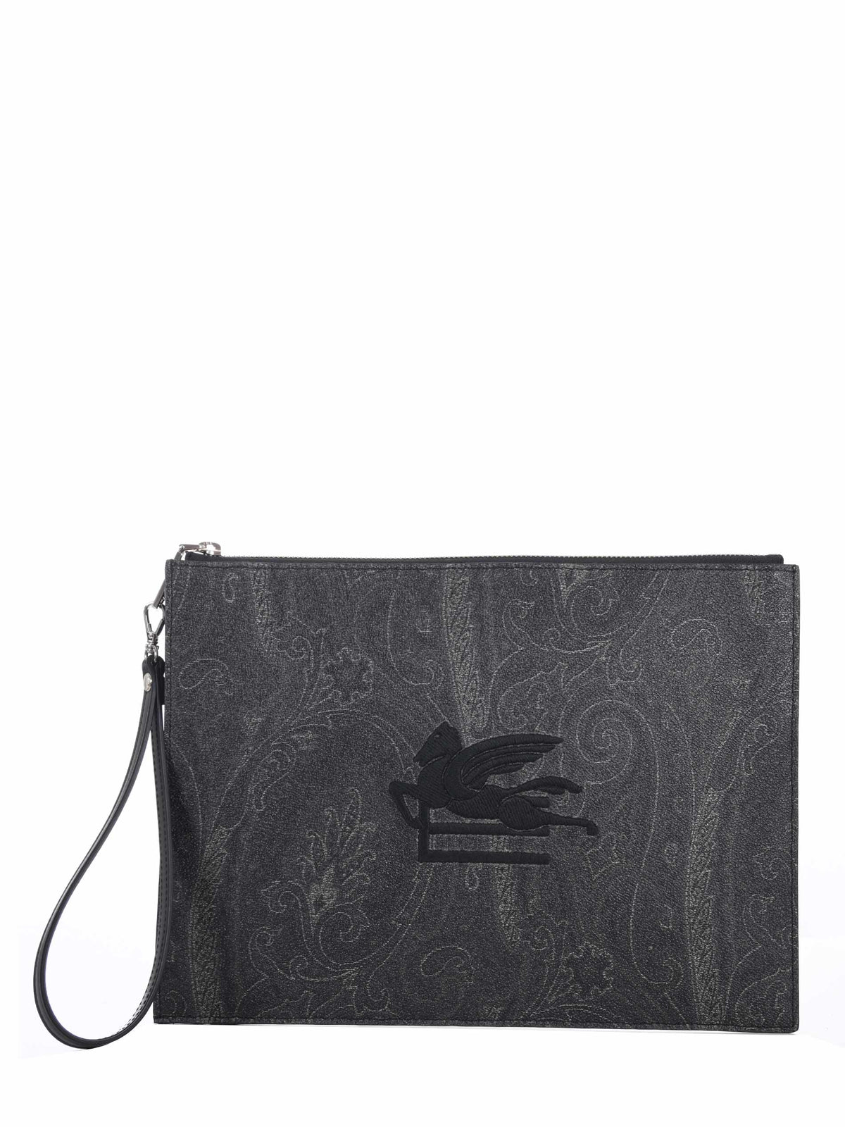 ETRO Pouch MP2C0006 AA012-N0000 Dark gray/black