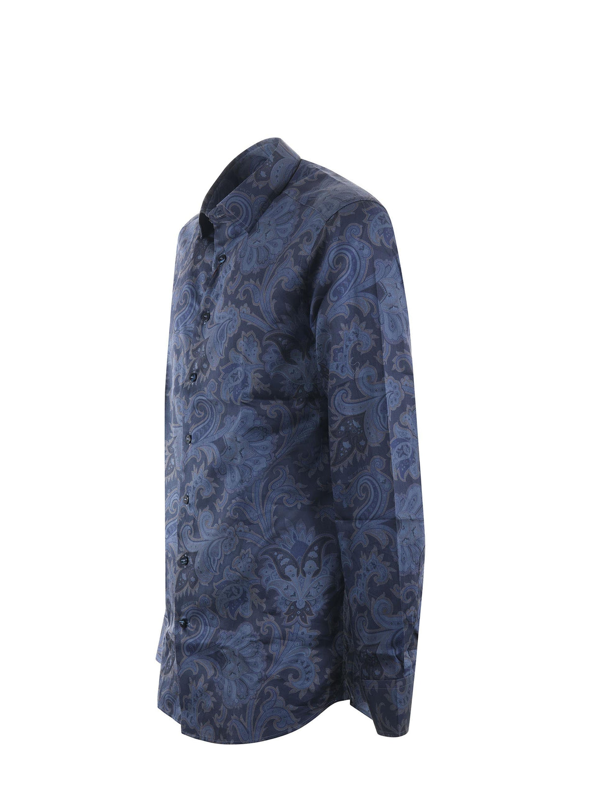 ETRO Shirts MRIB0001 99SA5F2-X0883 Dark blue