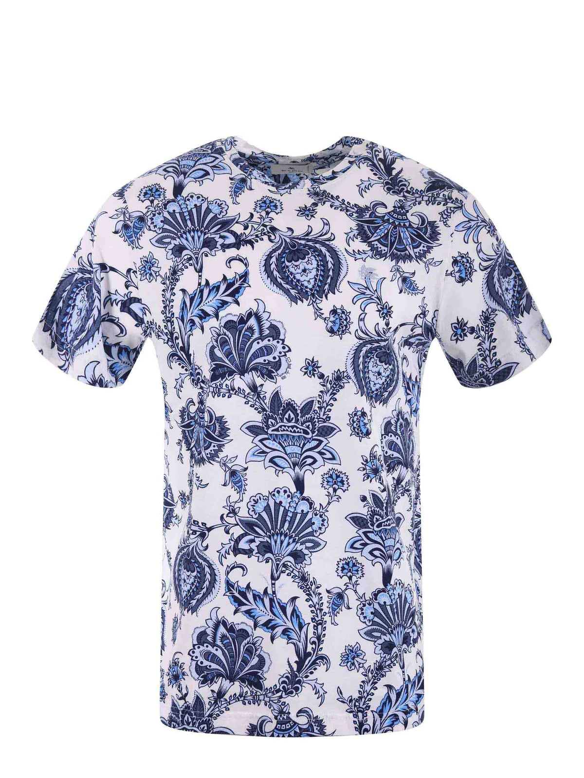 ETRO T-shirt MRMA0002 AK576-X0800 White/blue