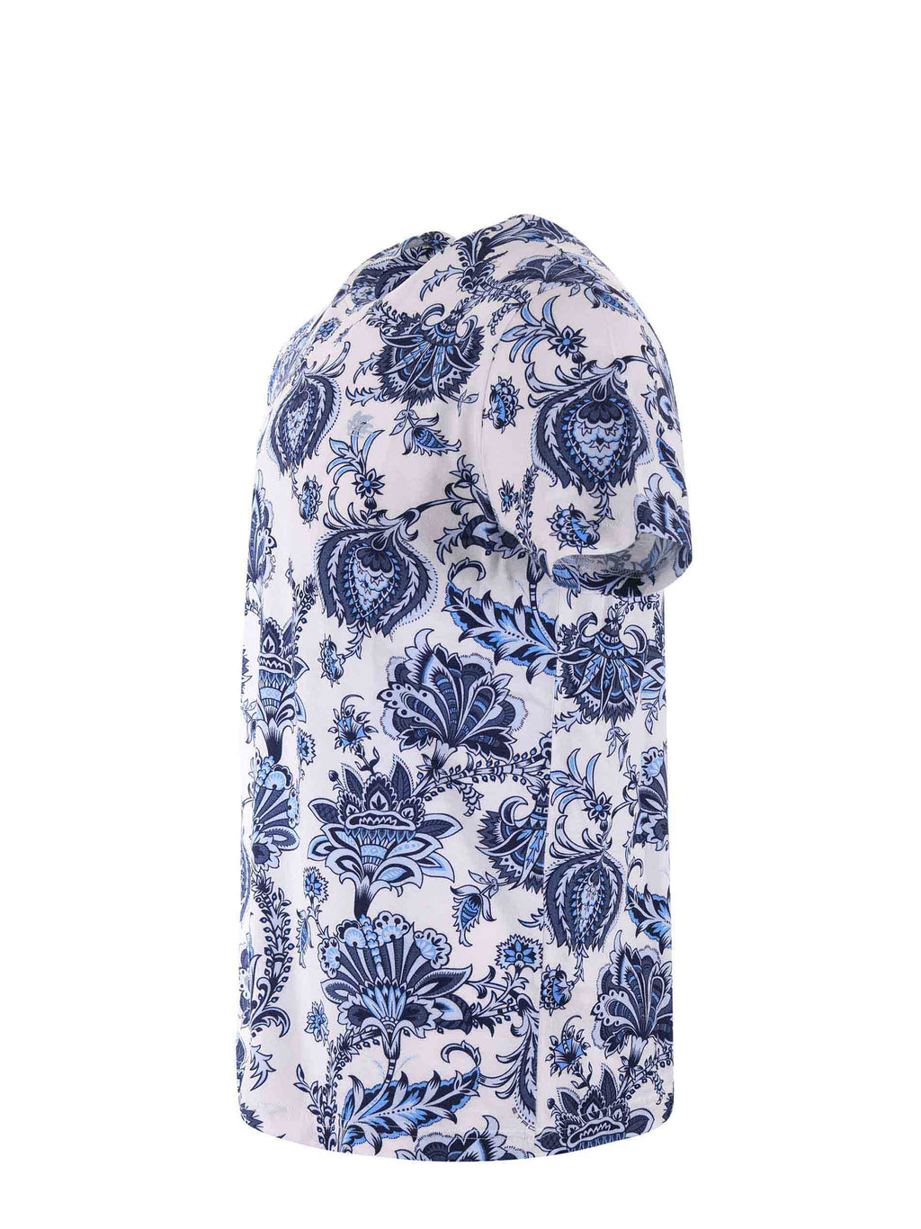 ETRO T-shirt MRMA0002 AK576-X0800 White/blue