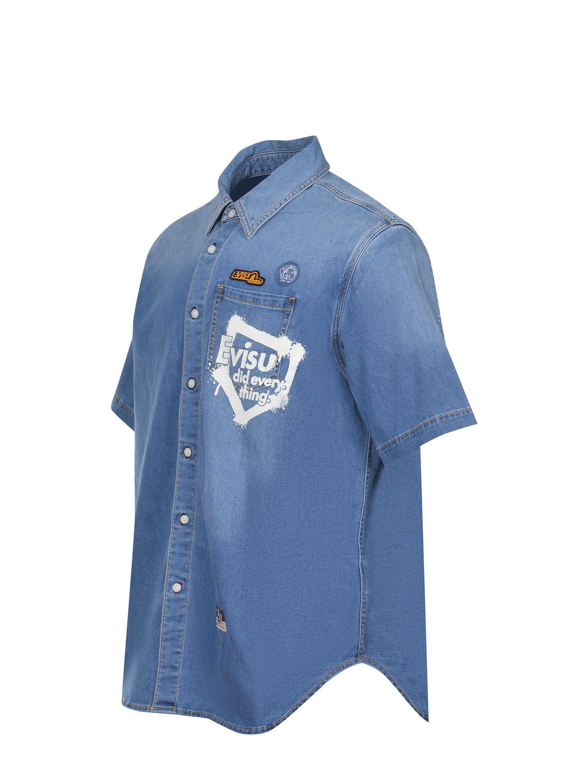 EVISU Shirts 2ESHTM5DI1133 DENIM Denim