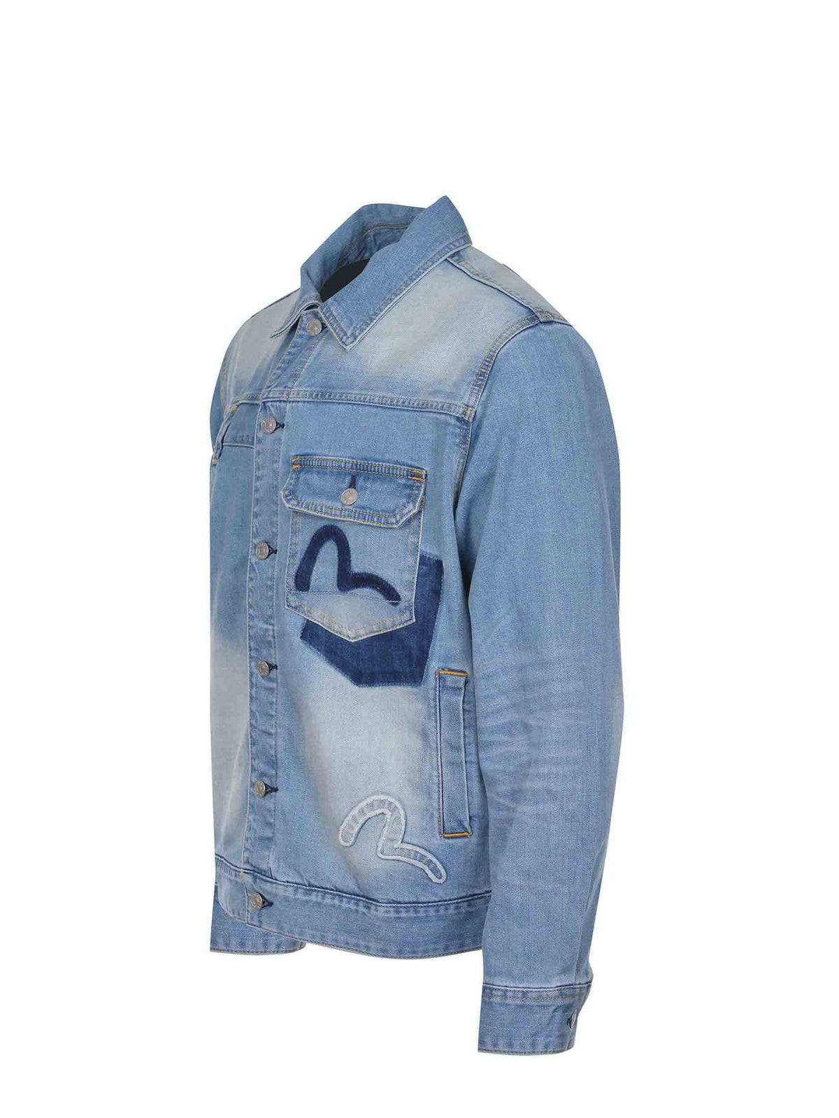 EVISU Jackets 2ESHTM5DJ1045 DENIM Light blue denim