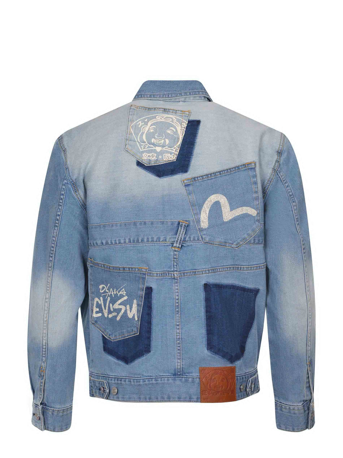 EVISU Jackets 2ESHTM5DJ1045 DENIM Light blue denim