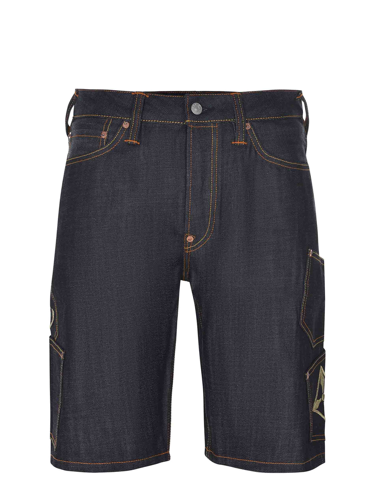 EVISU Shorts 2ESHTM5DS1145 DENIM Dark Denim