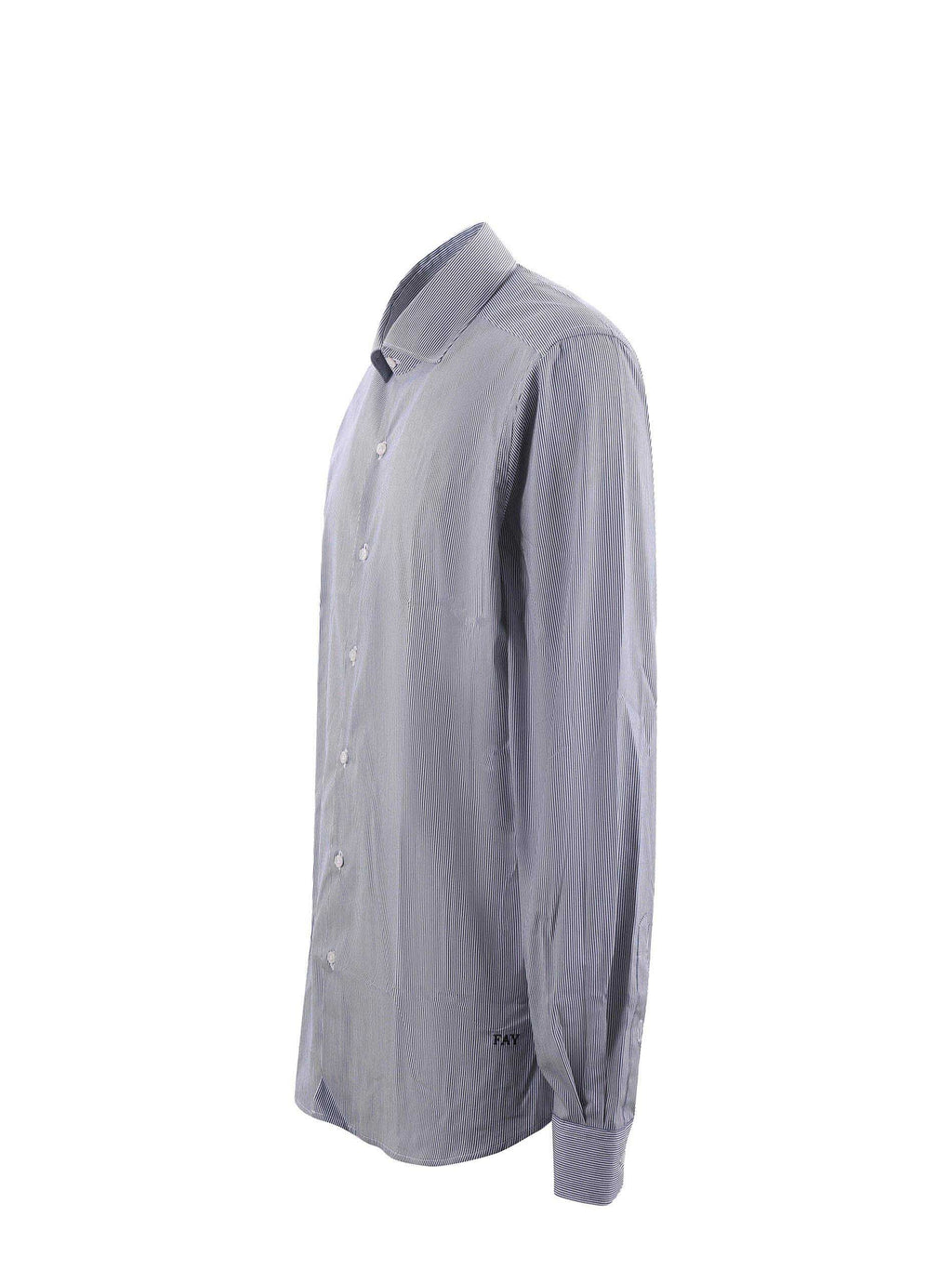 FAY Shirts NCMA150259S XAIU806 White/blue