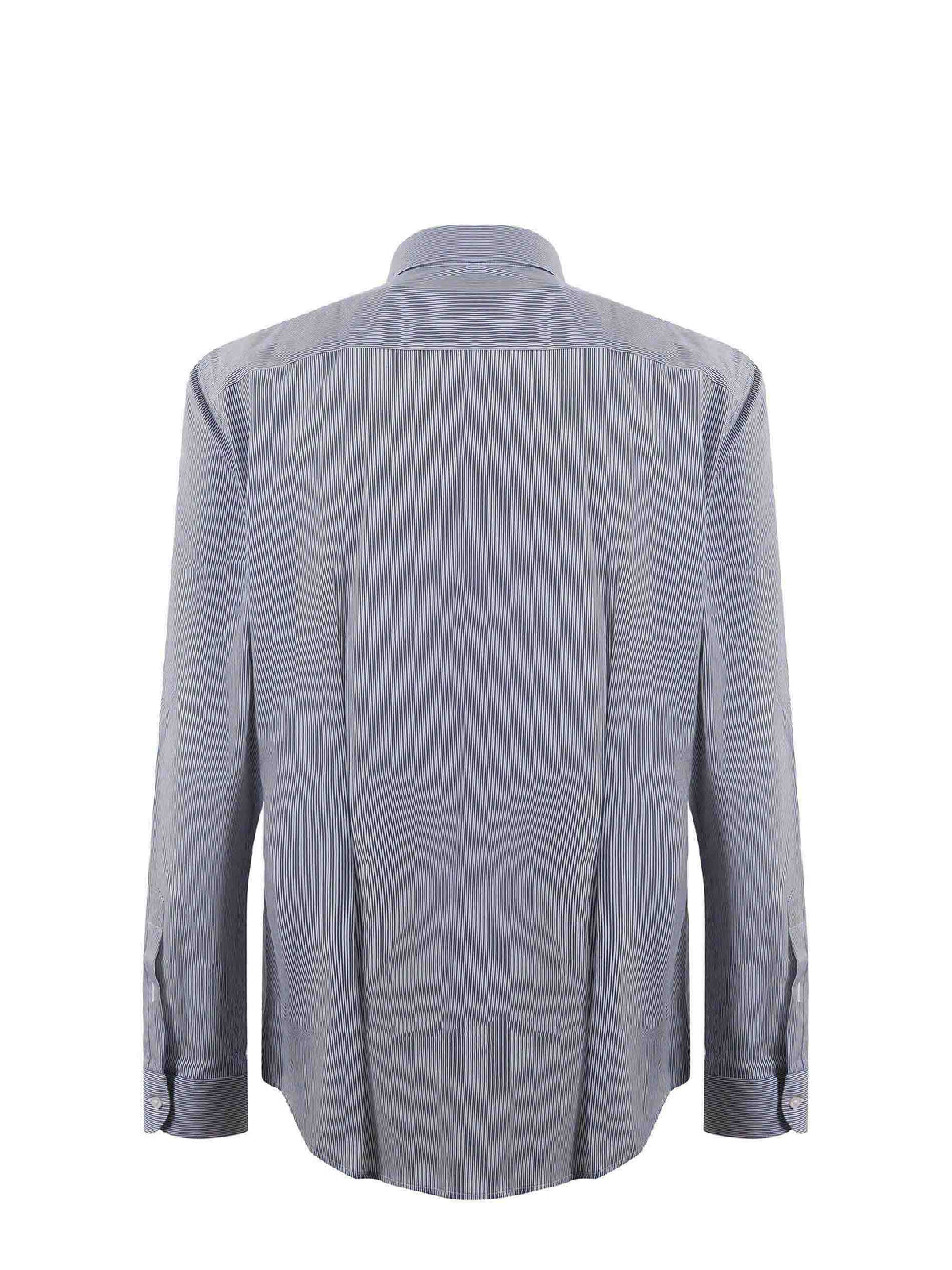 FAY Shirts NCMA150259S XAIU806 White/blue