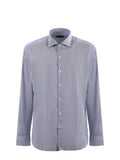FAY Shirts NCMA150259S XAIU806 White/blue