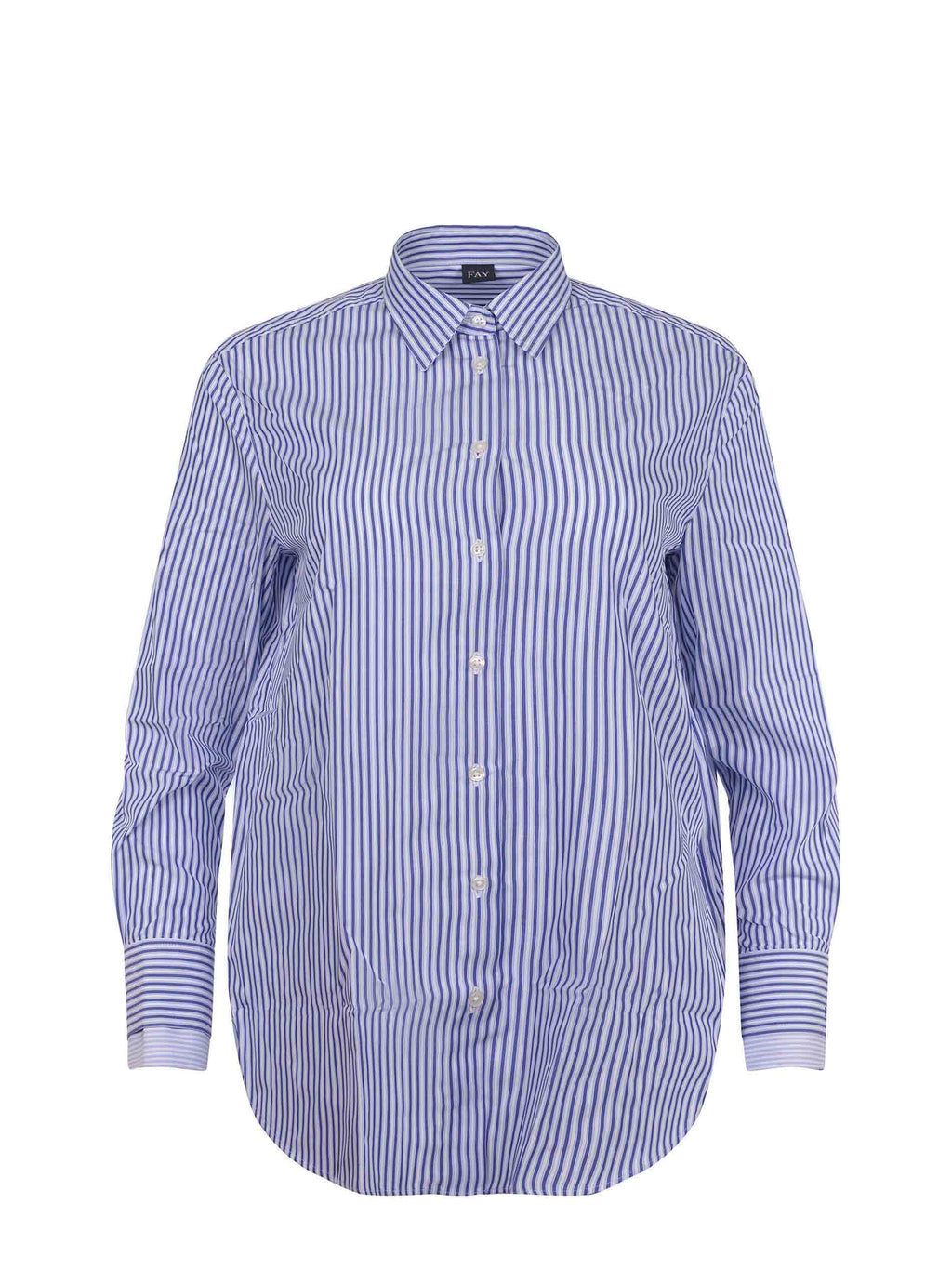 FAY Shirts NCWA1505680 XBIU604 White/blue