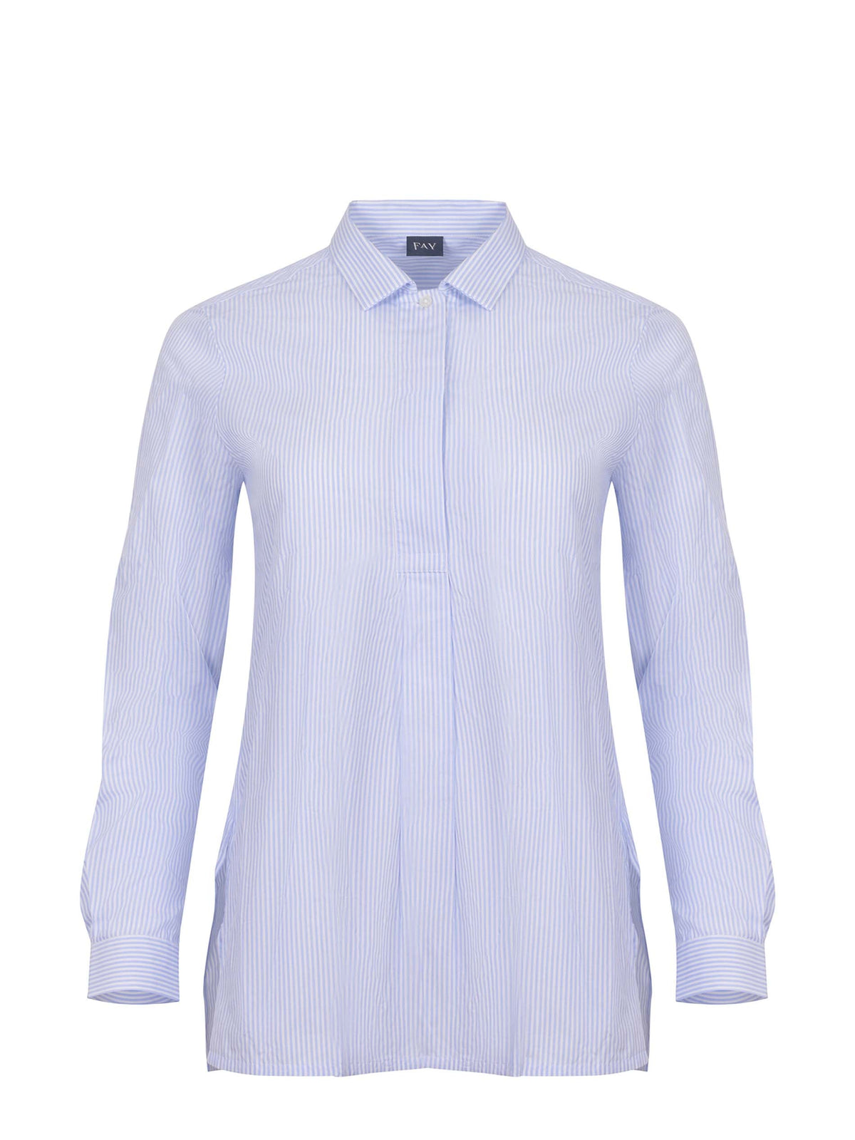 FAY Shirts NCWA150A030 XAMU603 Light Blue