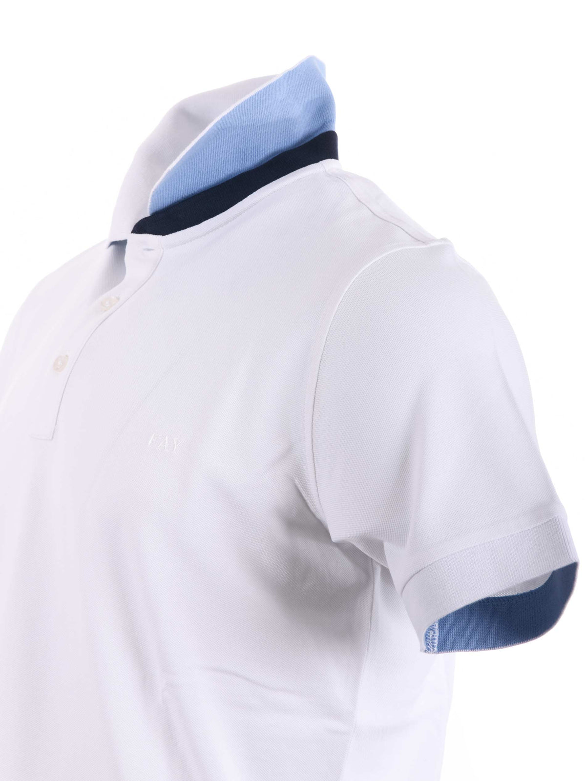 FAY Polo NPMB250135S TDWB001 White