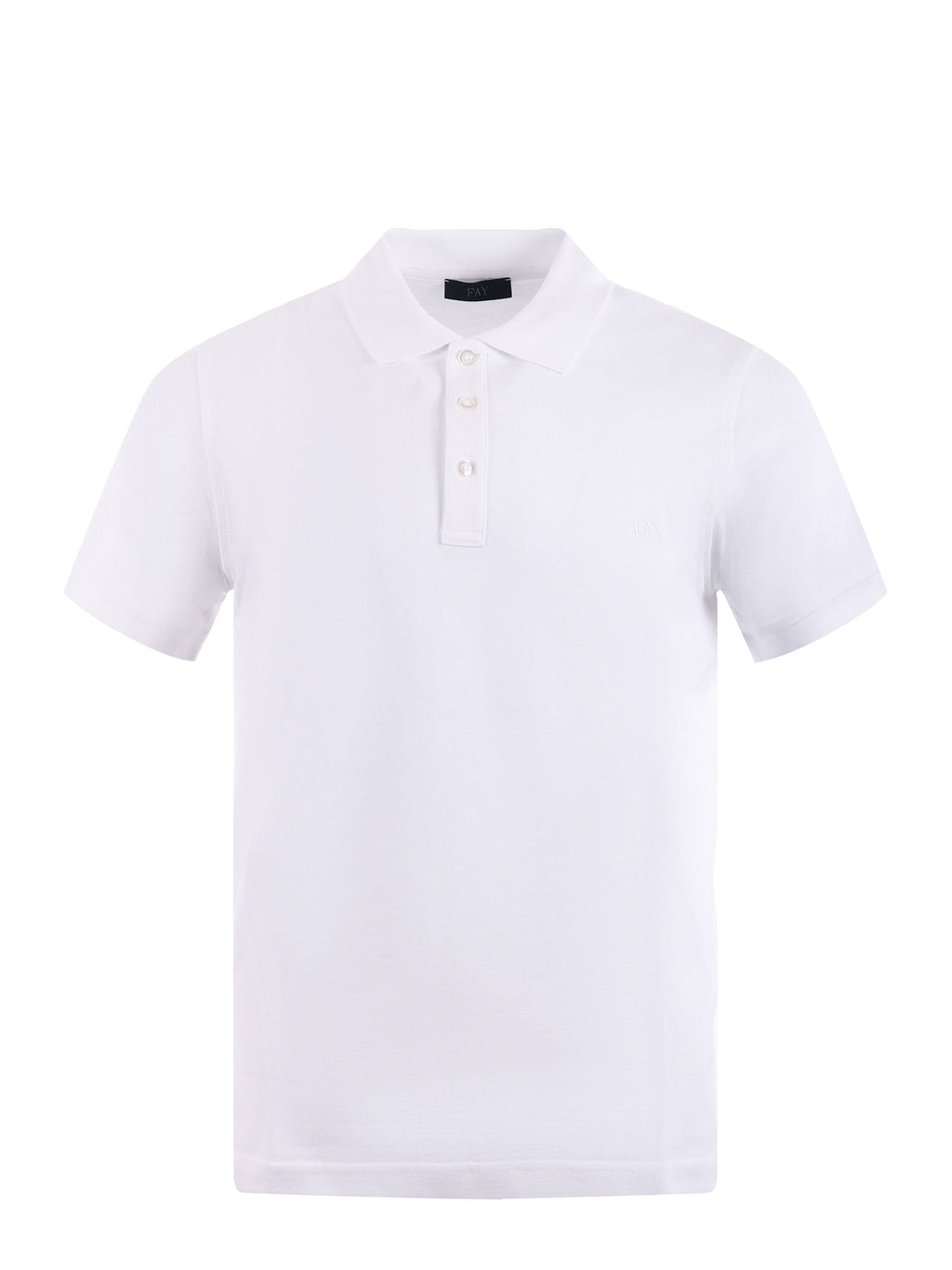 FAY Polo NPMB250144S TDWB001 White