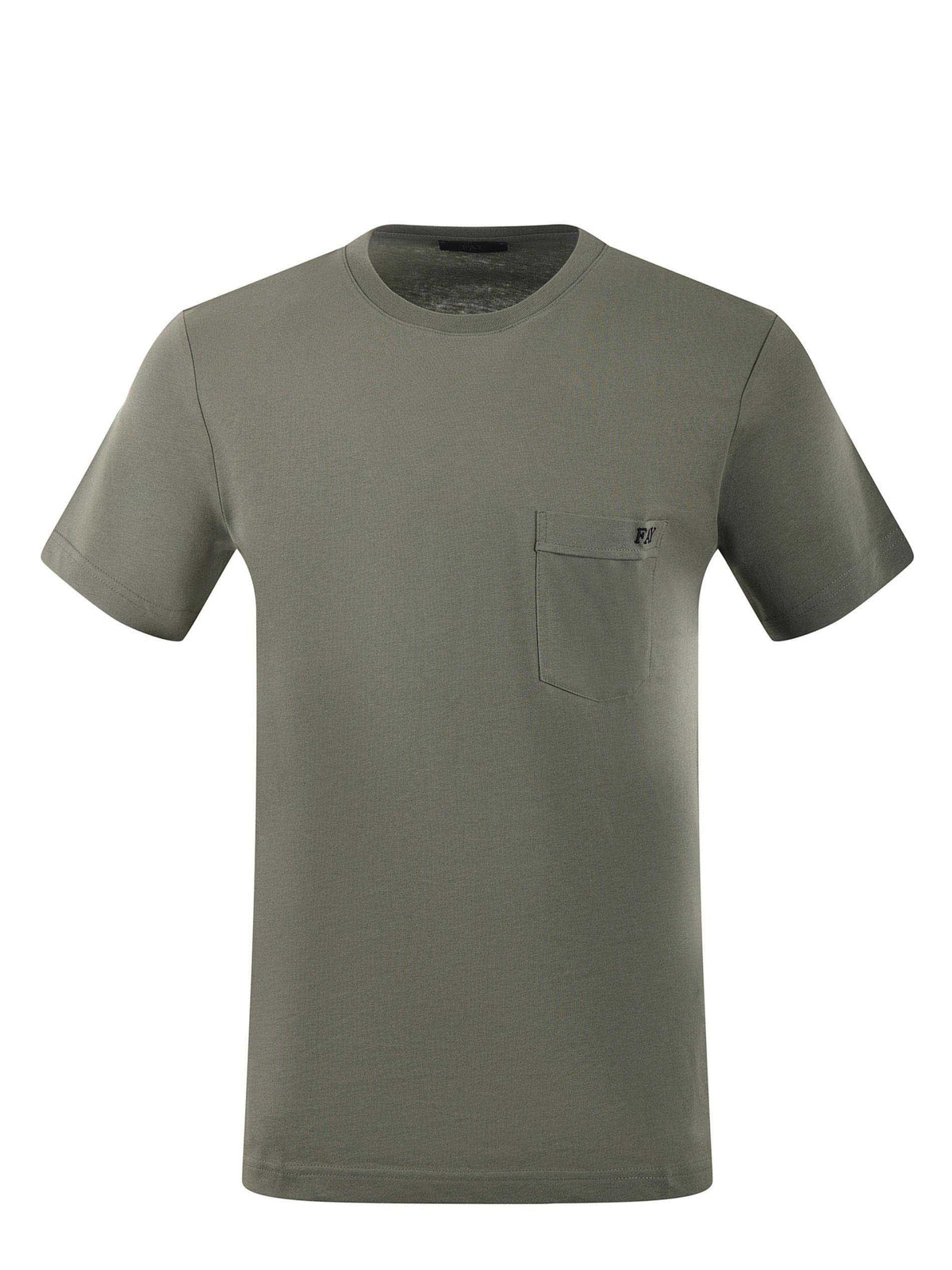 FAY T-shirt NPMB3501280 UCXV201 Military green