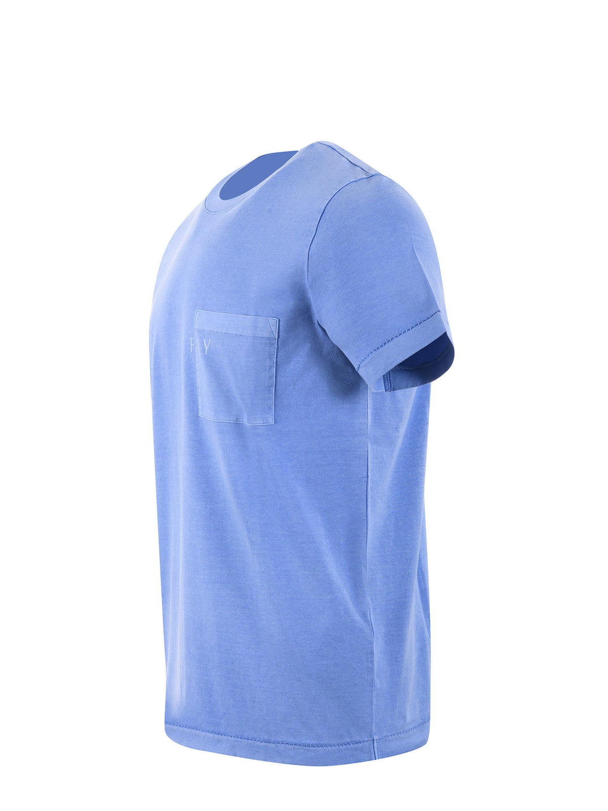 FAY T-shirt NPMB350132T UY1U601 Light Blue