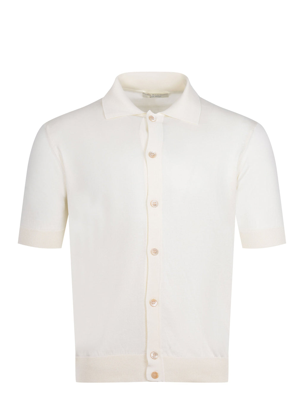 FILIPPO DE LAURENTIS Polo CA1MC SU12R-020 Milk