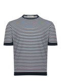 FILIPPO DE LAURENTIS T-shirt TS0MC CR14R1-8902 White blue