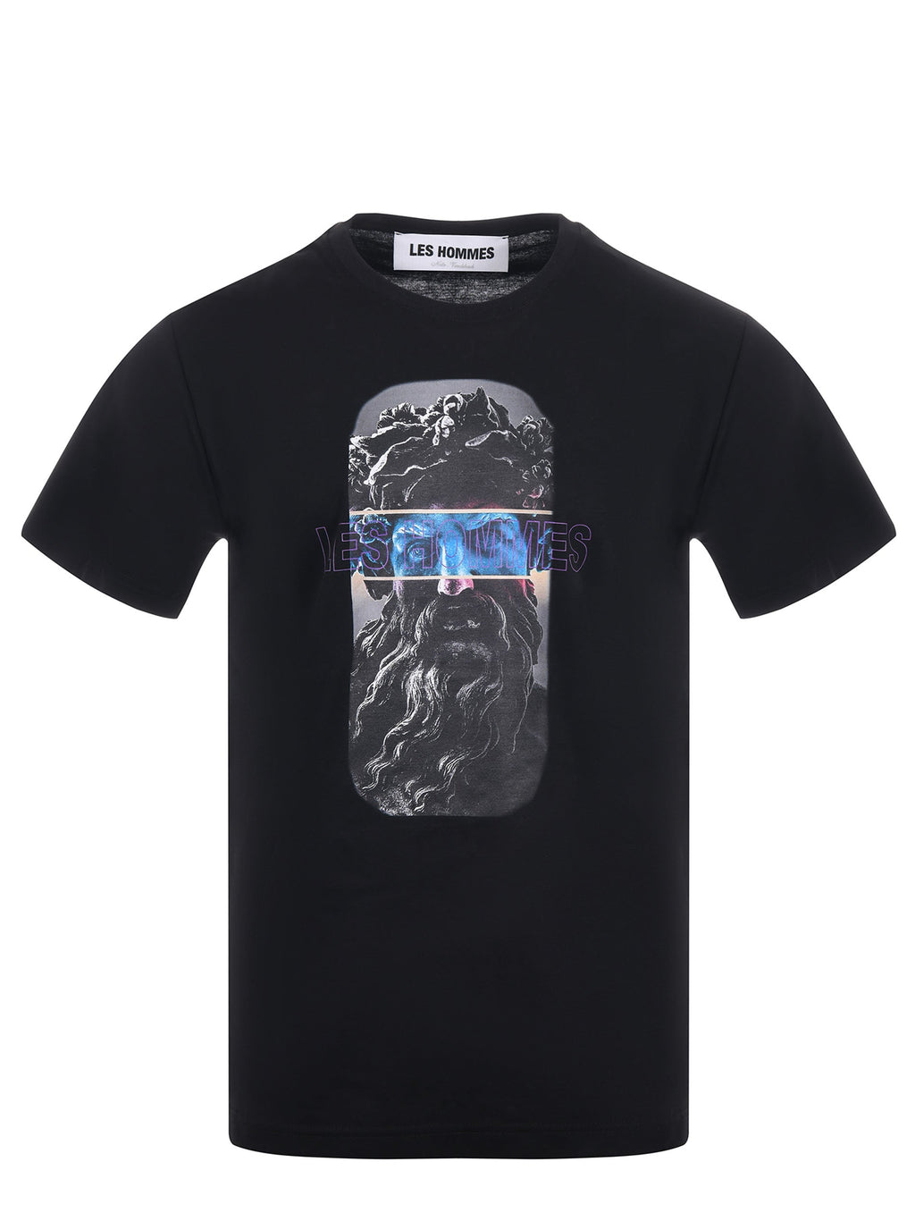 LES HOMMES T-shirt L04009 99 Black