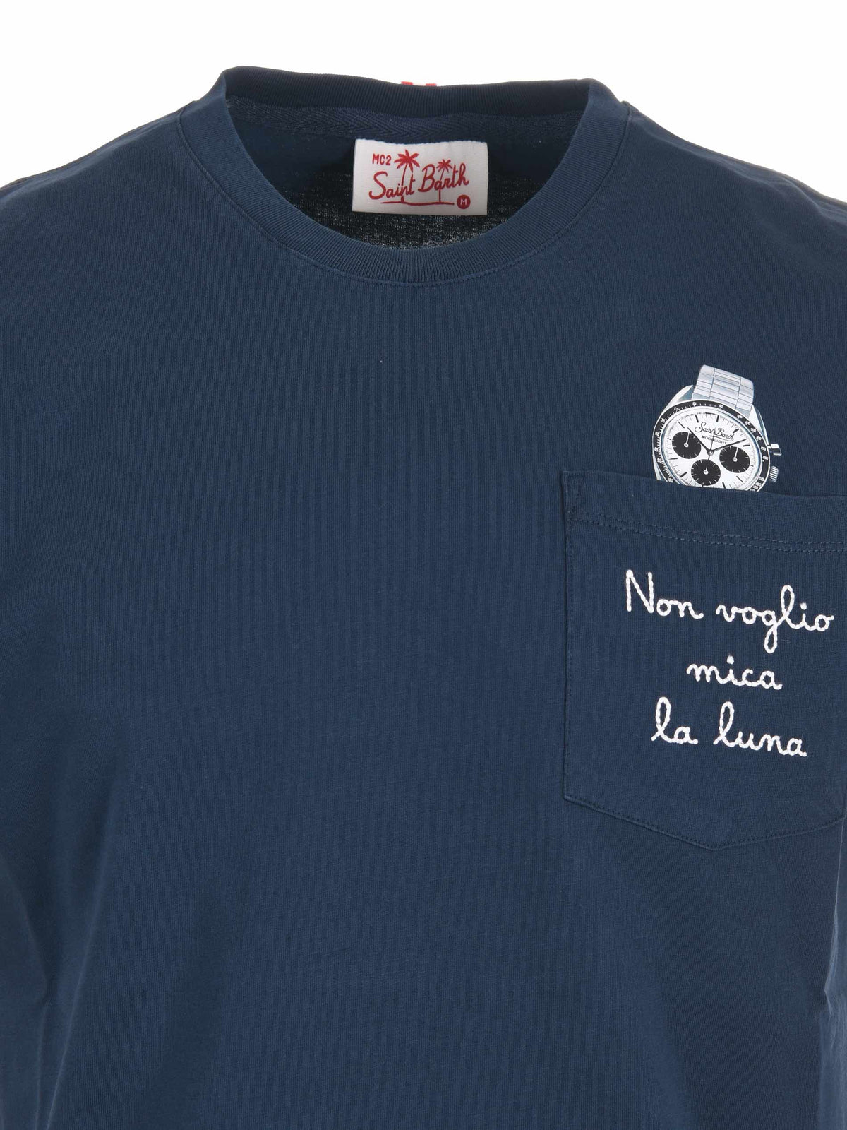 MC2 SAINT BARTH T-shirt AUS0001 00039H Dark blue