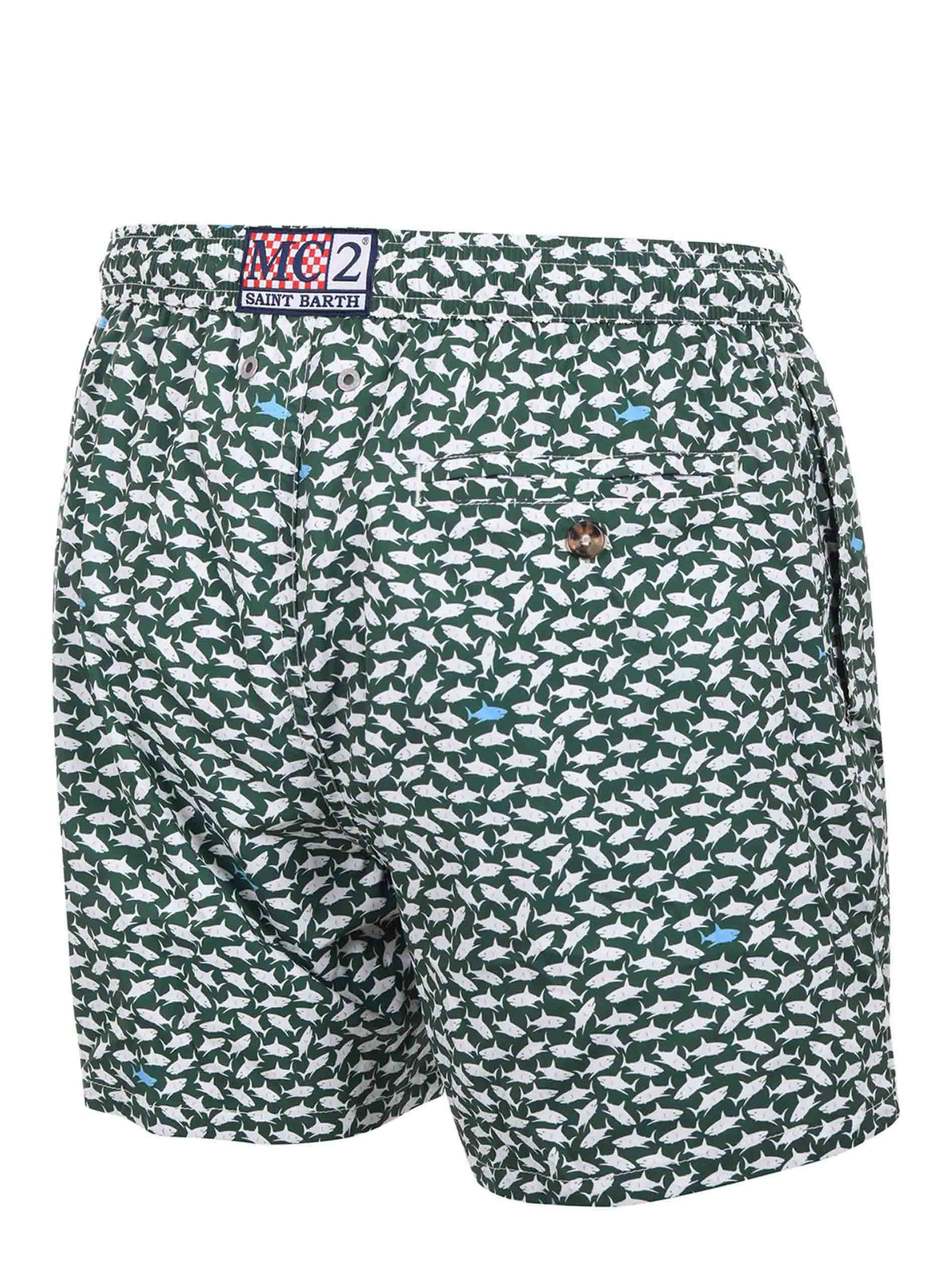 MC2 SAINT BARTH Swimwear COM0009 04781H Dark green