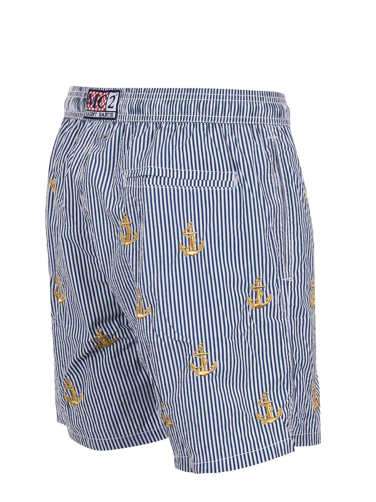 MC2 SAINT BARTH Swimwear GUS0001 03601H Blue/Gold