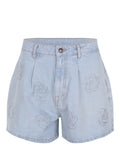 ROTATE Shorts 1138241468 BCR1845-1468 Light denim