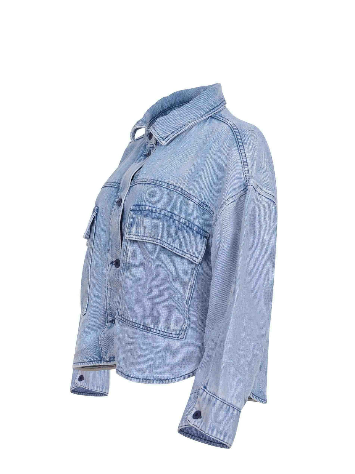 SOLOTRE Jackets M1D0198 LIGHT DENIM Light denim