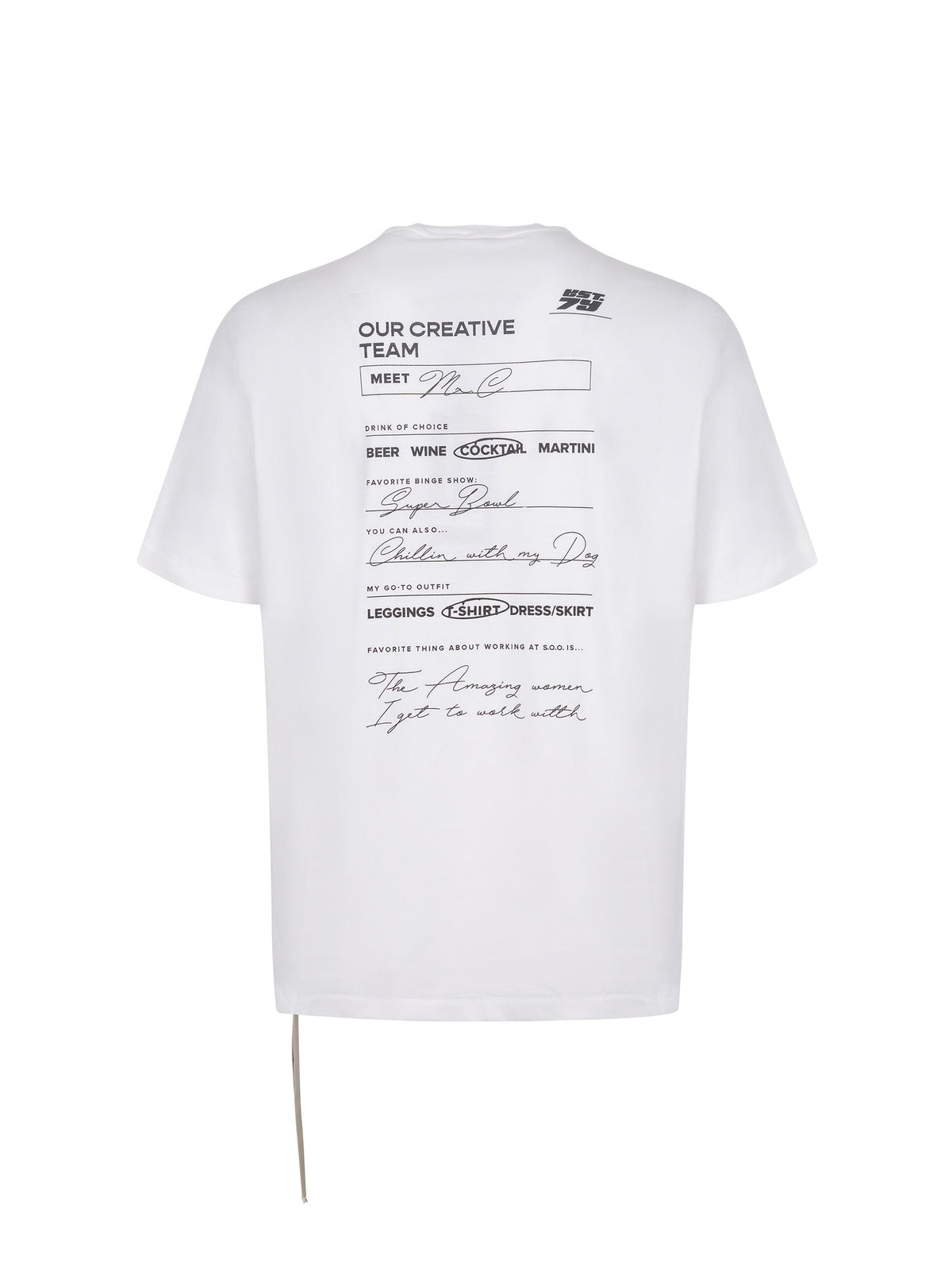 STATE OF ORDER T-shirt SO1TSS250029 A001 White