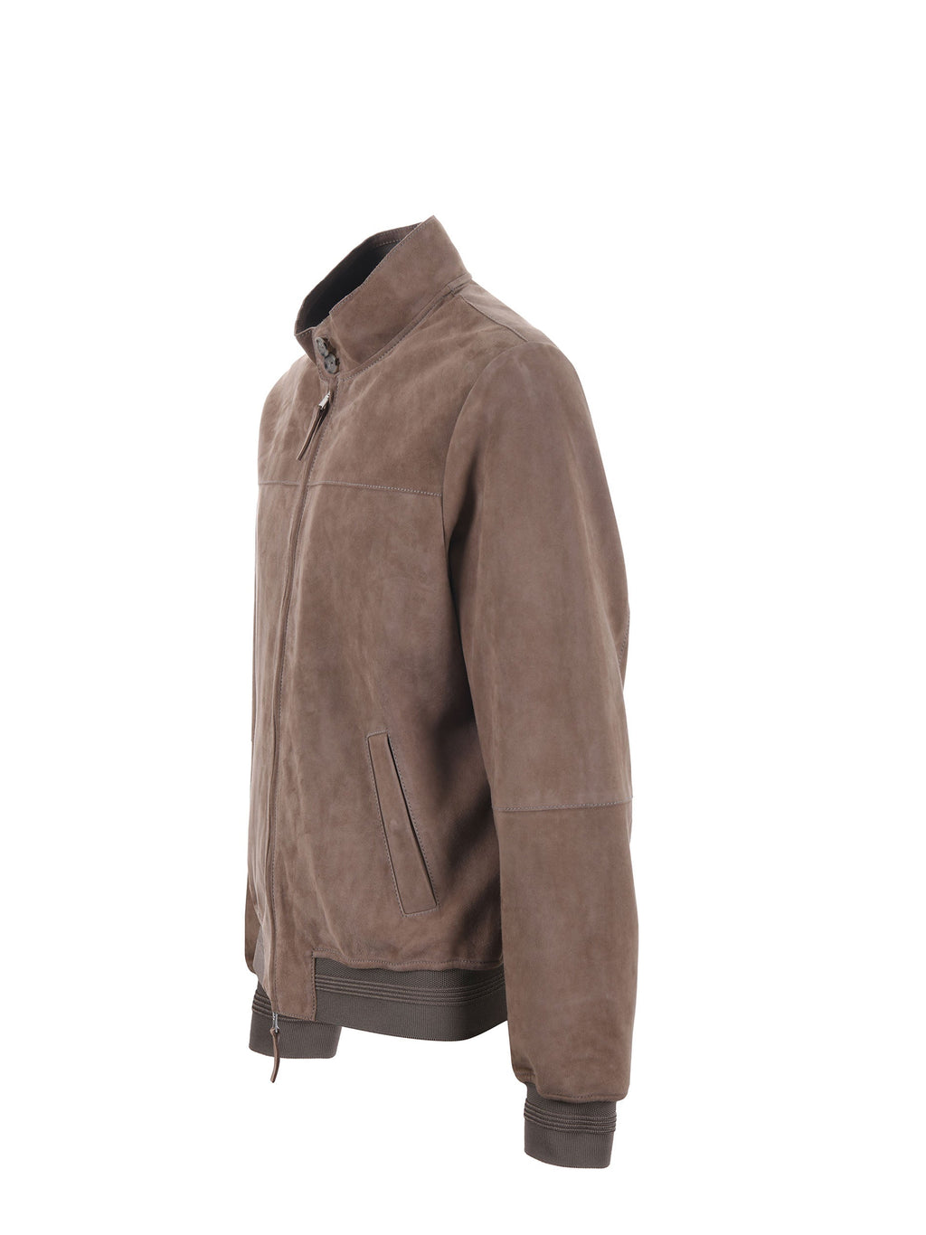 THE JACK LEATHERS Jackets MEM-SUED 11 Dove Grey