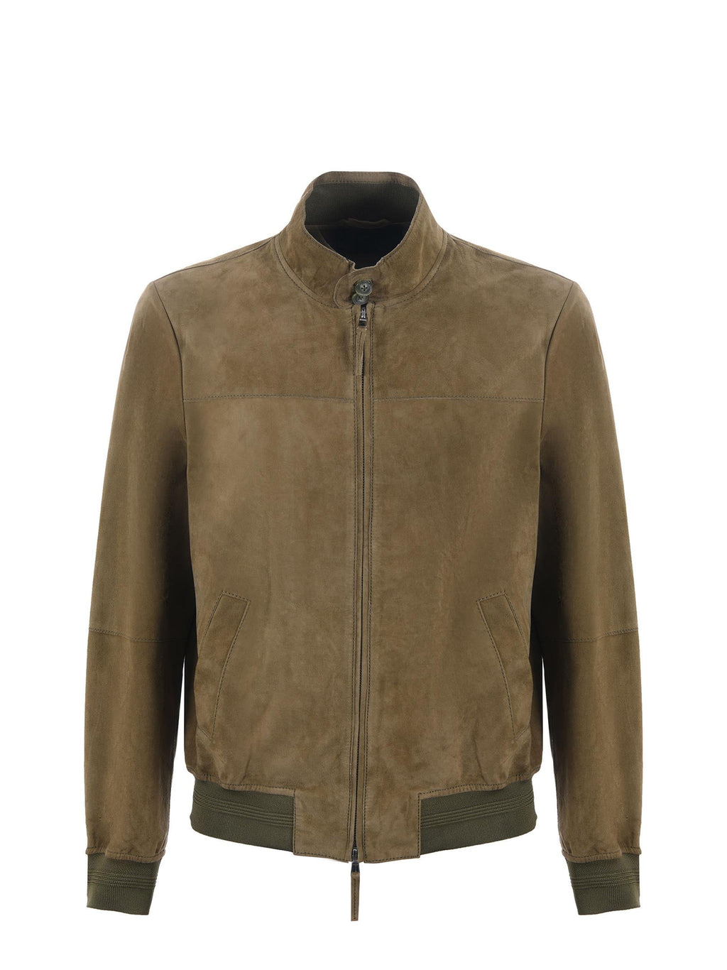 THE JACK LEATHERS MEM-SUED 72 Green Jackets