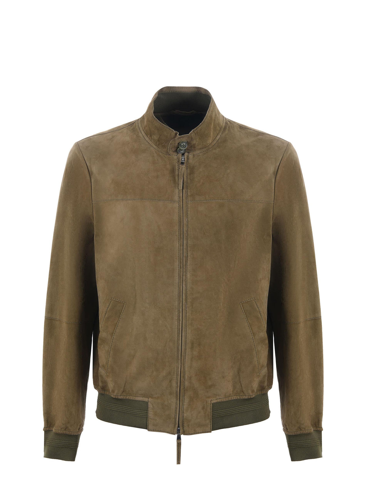 THE JACK LEATHERS MEM-SUED 72 Green Jackets